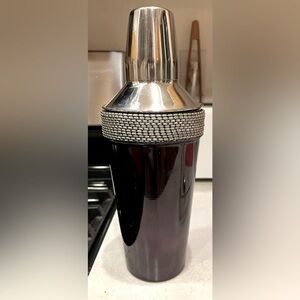 Nicole Miller MCM inspiration Barware Stainless Steel Cocktail Shaker